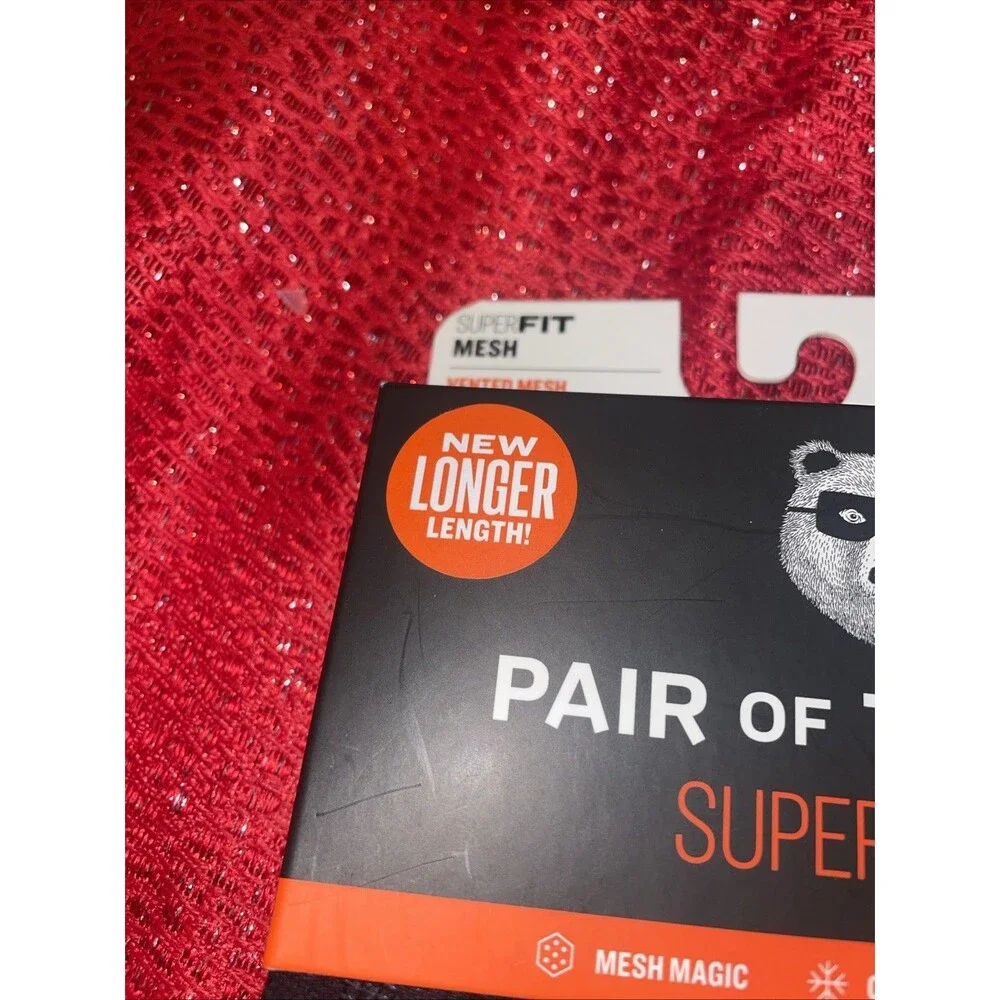 Pair Of Thieves Mens Super Fit Vented Mesh Cooling 8” Boxer Brief 2 Pack M